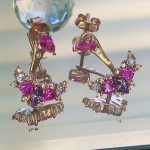 Local eclectic jacket earrings